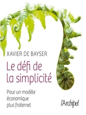 cover image of Le défi de la simplicité